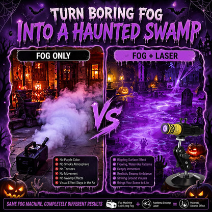 LumiVera™ Halloween Laser Swamp Light