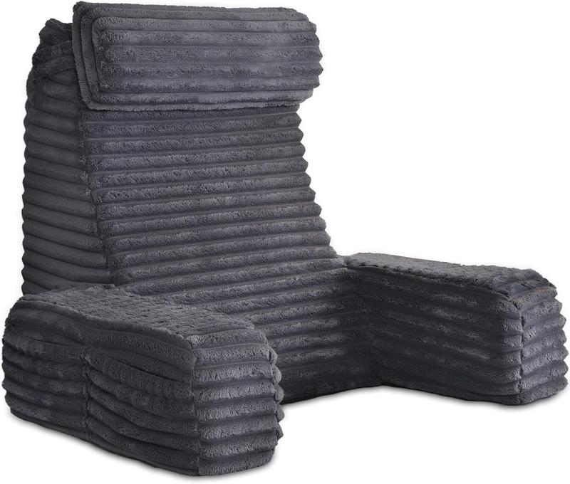 LumiVera™ Ergonomic Reading And Night Feeding Pillow with Armrests