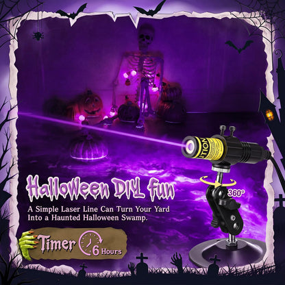 LumiVera™ Halloween Laser Swamp Light