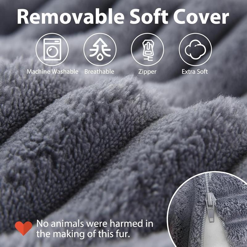 LumiVera™ Ergonomic Reading And Night Feeding Pillow with Armrests