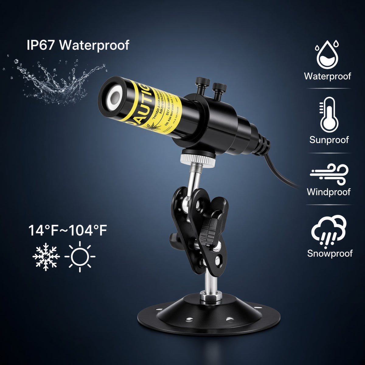 LumiVera™ Halloween Laser Swamp Light