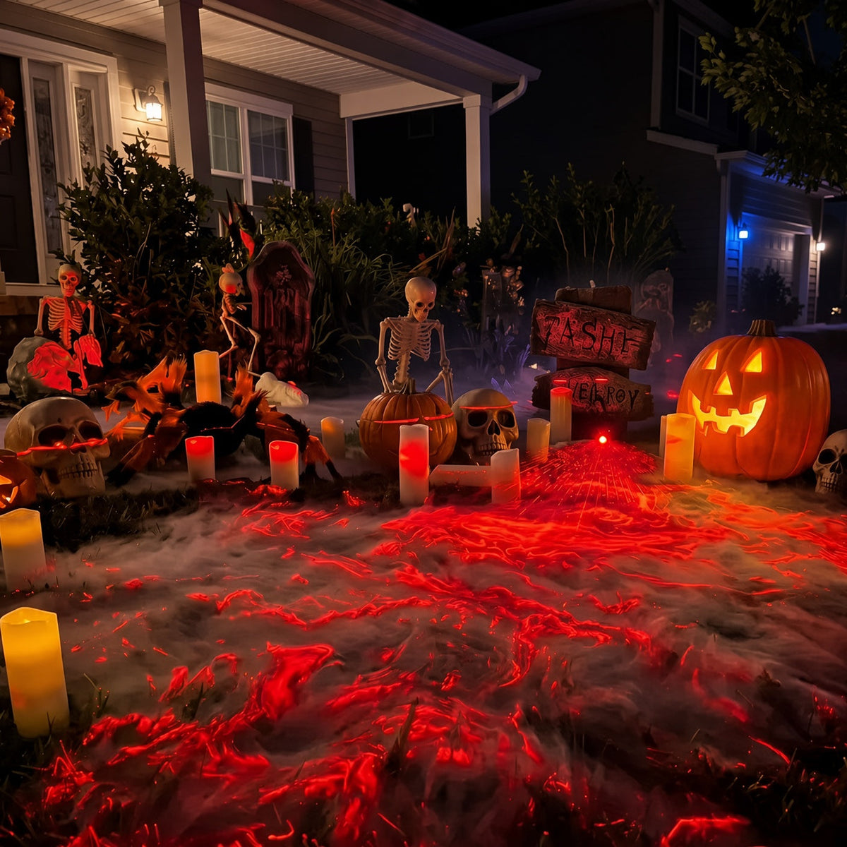 LumiVera™ Halloween Laser Swamp Light