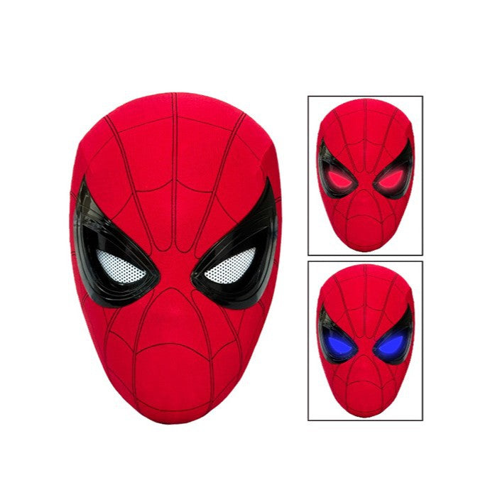 SpideyDrip Spider Man Movable Eye LED Helmet with Remote Control