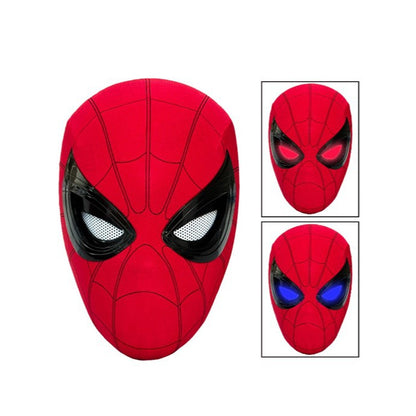 SpideyDrip Spider Man Movable Eye LED Helmet with Remote Control