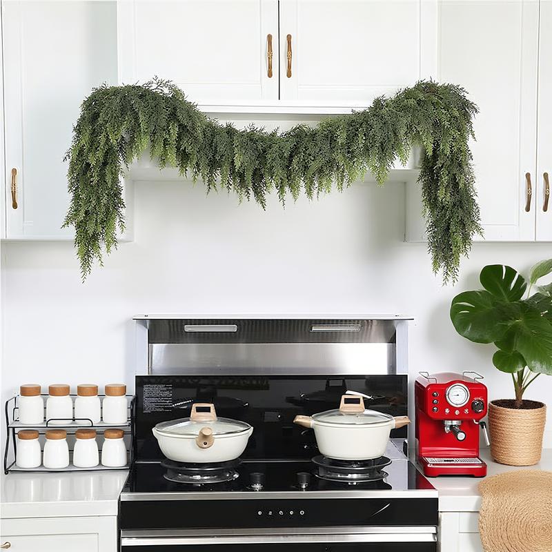 Lumivera™ 6 Ft 2Pcs Artificial Cedar Christmas Garland