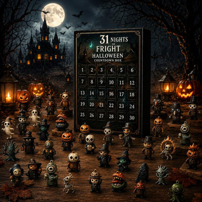 2026 Halloween Countdown Advent Calendar Gift Box - 31 Nights of Fright
