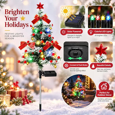 Lumivera™ WinterGlow Trees — 4 Pack