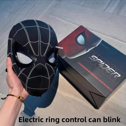 SpideyDrip Spider Man Movable Eye LED Helmet with Remote Control
