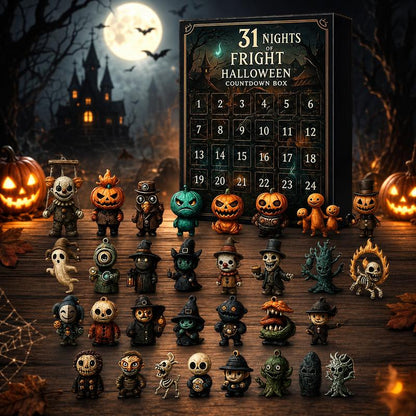 2026 Halloween Countdown Advent Calendar Gift Box - 31 Nights of Fright